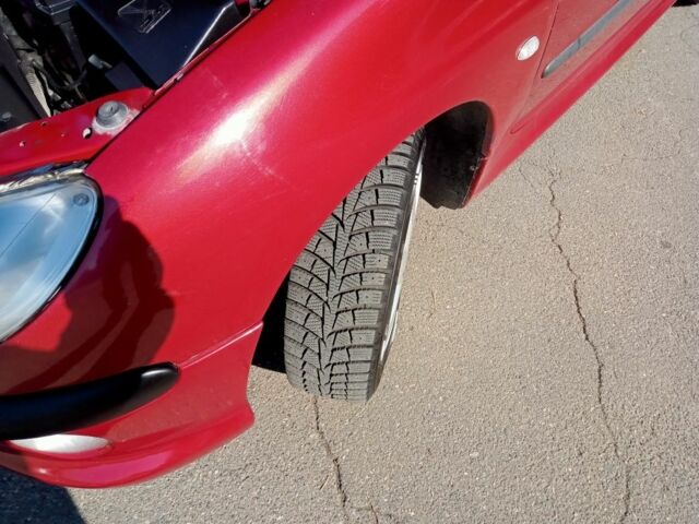 Пежо 206 2008 в Одессе на Automoto.ua Красный Пежо 206, объемом двигателя 1.4 л и пробегом 280 тыс. км за 3000 $, фото 15 на Automoto.ua