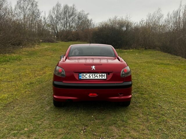 Красный Пежо 206, объемом двигателя 1.6 л и пробегом 320 тыс. км за 2600 $, фото 4 на Automoto.ua