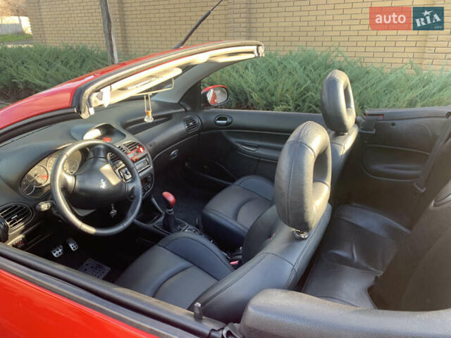 Червоний Пежо 206, об'ємом двигуна 1.59 л та пробігом 188 тис. км за 4500 $, фото 10 на Automoto.ua