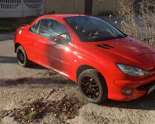 Червоний Пежо 206, об'ємом двигуна 1.59 л та пробігом 188 тис. км за 4500 $, фото 4 на Automoto.ua