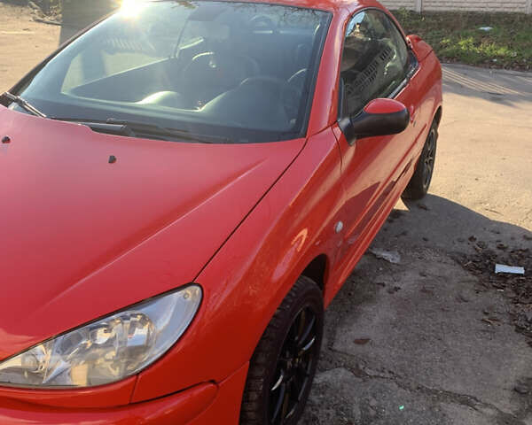 Червоний Пежо 206, об'ємом двигуна 1.59 л та пробігом 188 тис. км за 4500 $, фото 3 на Automoto.ua