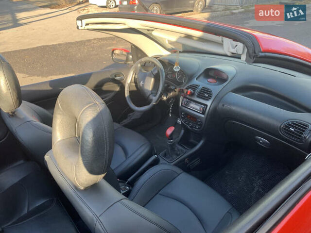 Червоний Пежо 206, об'ємом двигуна 1.59 л та пробігом 188 тис. км за 4500 $, фото 15 на Automoto.ua