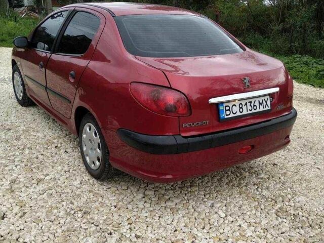 Пежо 206 2008 в Трускавце на Automoto.ua Красный Пежо 206, объемом двигателя 1.4 л и пробегом 260 тыс. км за 2950 $, фото 3 на Automoto.ua