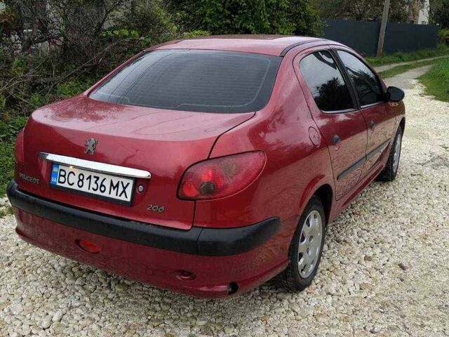 Пежо 206 2008 в Трускавце на Automoto.ua Красный Пежо 206, объемом двигателя 1.4 л и пробегом 260 тыс. км за 2950 $, фото 4 на Automoto.ua