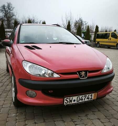 Червоний Пежо 206, об'ємом двигуна 1.4 л та пробігом 286 тис. км за 4250 $, фото 1 на Automoto.ua