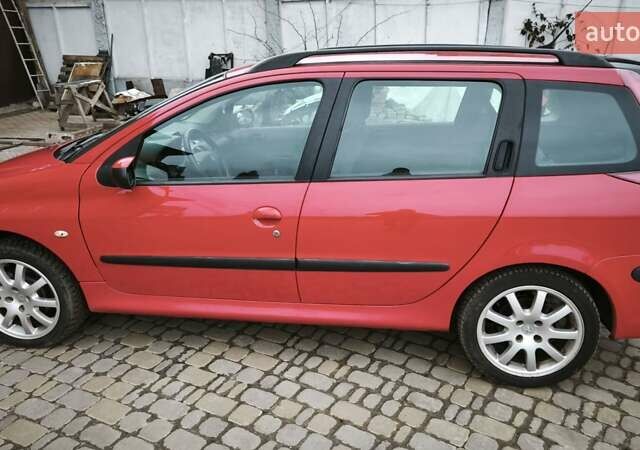 Червоний Пежо 206, об'ємом двигуна 1.4 л та пробігом 286 тис. км за 4250 $, фото 25 на Automoto.ua