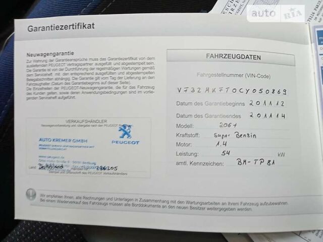 Пежо 206, об'ємом двигуна 1.4 л та пробігом 97 тис. км за 4750 $, фото 21 на Automoto.ua