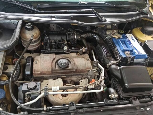 Жовтий Пежо 206, об'ємом двигуна 1.4 л та пробігом 315 тис. км за 2700 $, фото 3 на Automoto.ua
