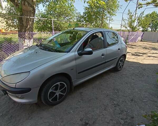 Сірий Пежо 206, об'ємом двигуна 1.36 л та пробігом 226 тис. км за 2900 $, фото 2 на Automoto.ua