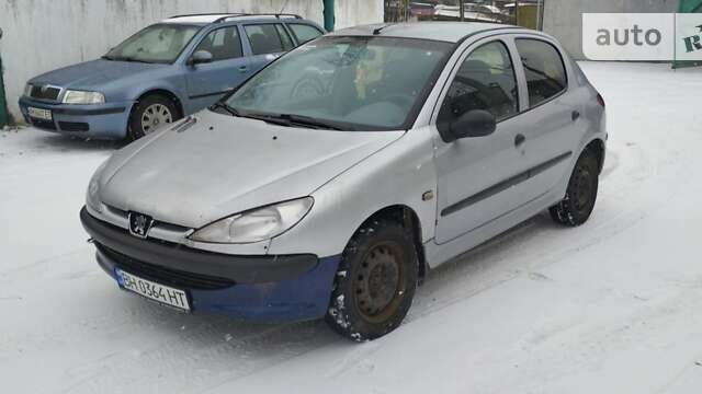 Сірий Пежо 206, об'ємом двигуна 1.2 л та пробігом 294 тис. км за 1800 $, фото 8 на Automoto.ua