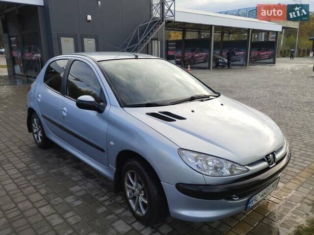 Серый Пежо 206, объемом двигателя 1.4 л и пробегом 178 тыс. км за 3200 $, фото 7 на Automoto.ua