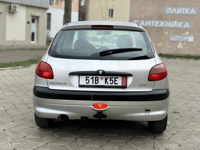 Сірий Пежо 206, об'ємом двигуна 1.9 л та пробігом 299 тис. км за 1400 $, фото 17 на Automoto.ua
