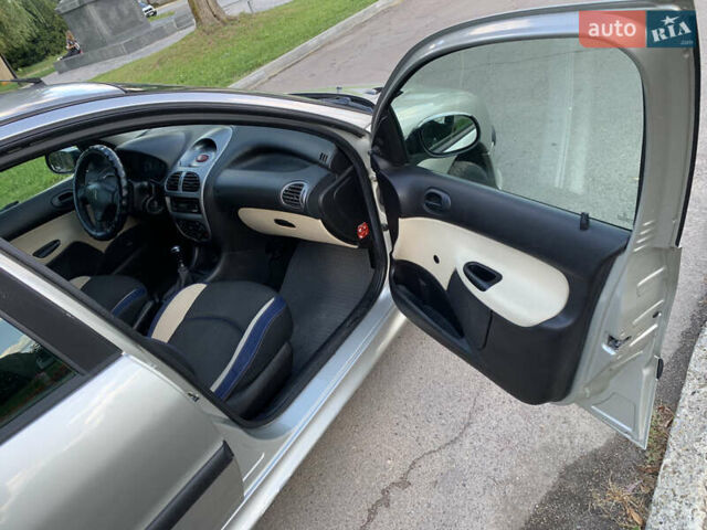 Серый Пежо 206, объемом двигателя 1.36 л и пробегом 115 тыс. км за 2500 $, фото 24 на Automoto.ua