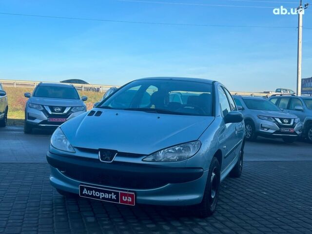 Сірий Пежо 206, об'ємом двигуна 1.2 л та пробігом 211 тис. км за 1300 $, фото 1 на Automoto.ua