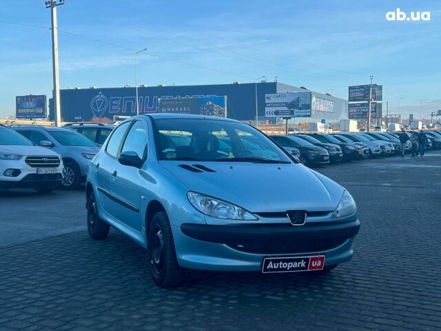 Сірий Пежо 206, об'ємом двигуна 1.2 л та пробігом 211 тис. км за 1300 $, фото 13 на Automoto.ua