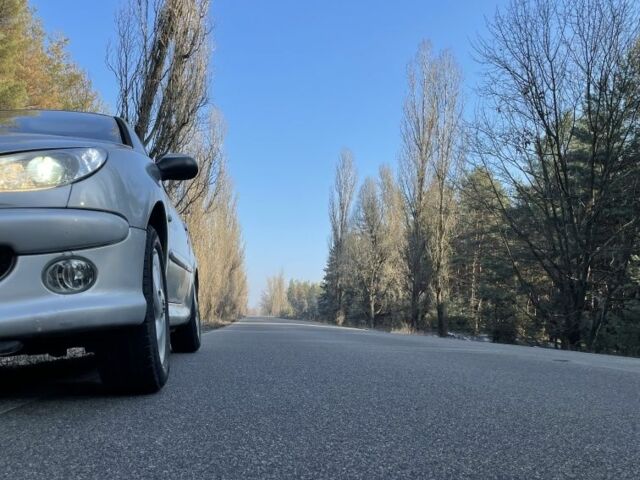 Серый Пежо 206, объемом двигателя 1.4 л и пробегом 178 тыс. км за 3500 $, фото 1 на Automoto.ua