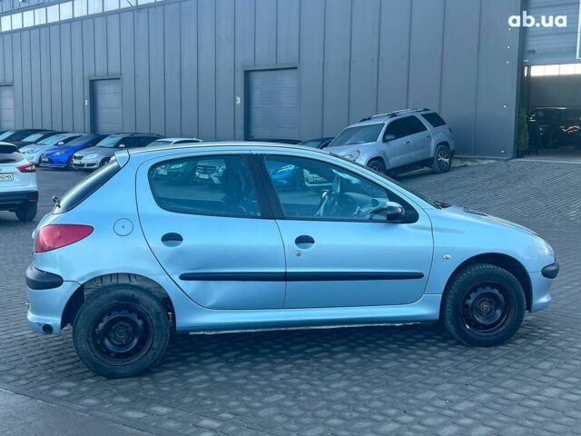Сірий Пежо 206, об'ємом двигуна 1.2 л та пробігом 211 тис. км за 1300 $, фото 10 на Automoto.ua