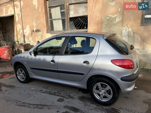 Серый Пежо 206, объемом двигателя 1.6 л и пробегом 97 тыс. км за 4500 $, фото 8 на Automoto.ua