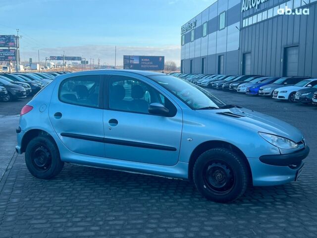 Сірий Пежо 206, об'ємом двигуна 1.2 л та пробігом 211 тис. км за 1300 $, фото 11 на Automoto.ua