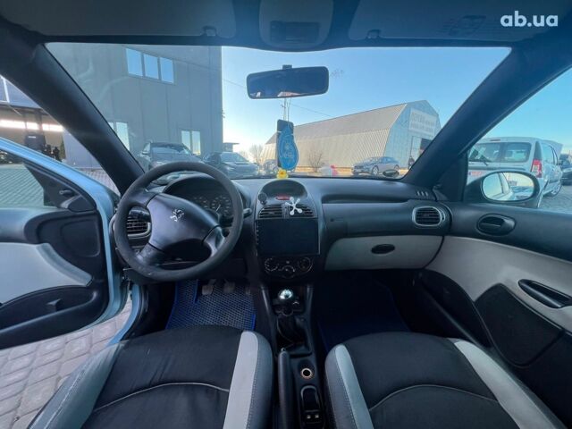 Сірий Пежо 206, об'ємом двигуна 1.2 л та пробігом 211 тис. км за 1300 $, фото 25 на Automoto.ua