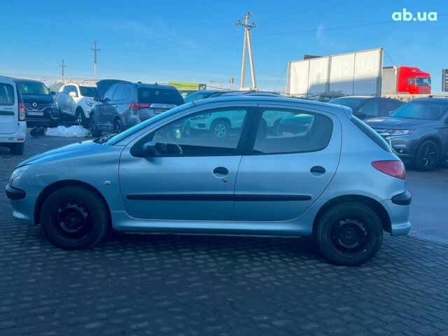 Сірий Пежо 206, об'ємом двигуна 1.2 л та пробігом 211 тис. км за 1300 $, фото 5 на Automoto.ua