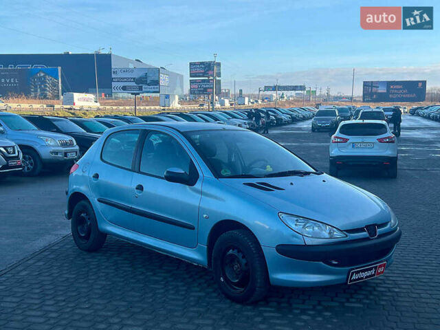 Сірий Пежо 206, об'ємом двигуна 1.2 л та пробігом 211 тис. км за 1300 $, фото 12 на Automoto.ua
