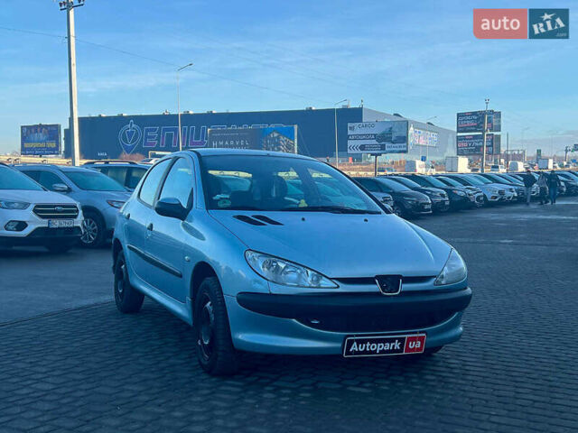 Сірий Пежо 206, об'ємом двигуна 1.2 л та пробігом 211 тис. км за 1300 $, фото 13 на Automoto.ua