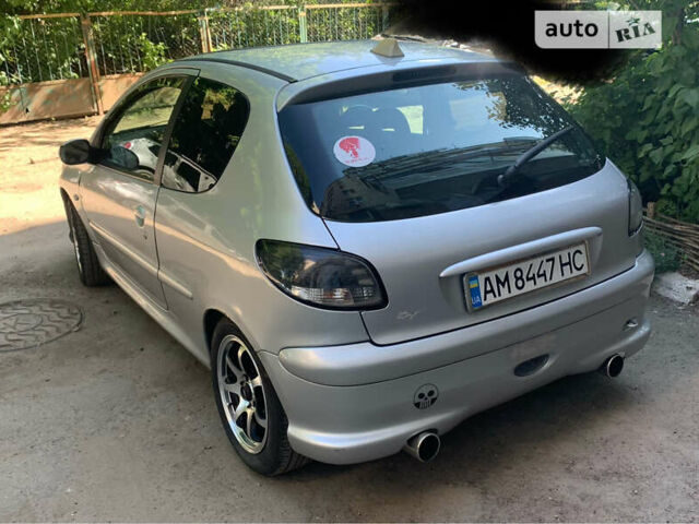 Сірий Пежо 206, об'ємом двигуна 1.4 л та пробігом 266 тис. км за 3400 $, фото 4 на Automoto.ua