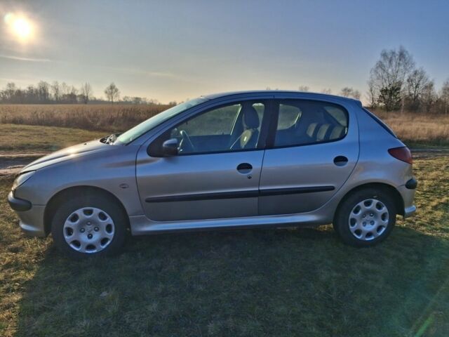 Сірий Пежо 206, об'ємом двигуна 1.4 л та пробігом 340 тис. км за 3800 $, фото 4 на Automoto.ua