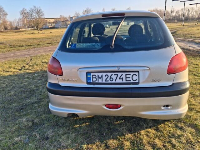Сірий Пежо 206, об'ємом двигуна 1.4 л та пробігом 340 тис. км за 3800 $, фото 3 на Automoto.ua