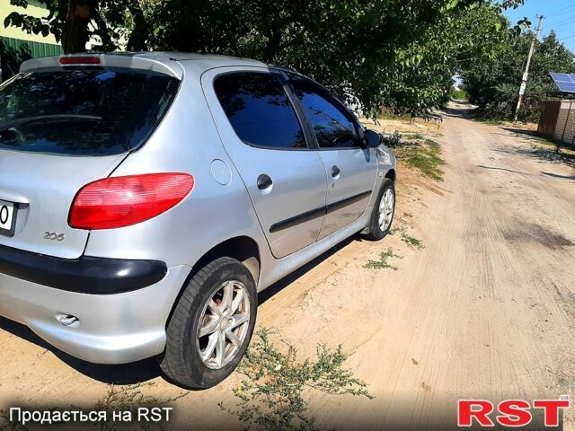 Сірий Пежо 206, об'ємом двигуна 1.4 л та пробігом 0 тис. км за 3300 $, фото 3 на Automoto.ua