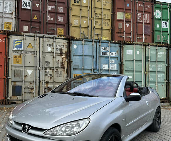 Серый Пежо 206, объемом двигателя 2 л и пробегом 158 тыс. км за 5500 $, фото 5 на Automoto.ua