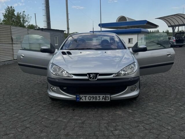 Серый Пежо 206, объемом двигателя 1.6 л и пробегом 196 тыс. км за 3700 $, фото 3 на Automoto.ua