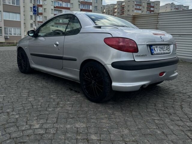 Сірий Пежо 206, об'ємом двигуна 1.6 л та пробігом 196 тис. км за 3800 $, фото 5 на Automoto.ua