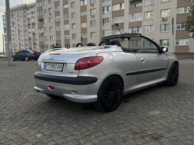 Сірий Пежо 206, об'ємом двигуна 1.6 л та пробігом 196 тис. км за 3800 $, фото 14 на Automoto.ua