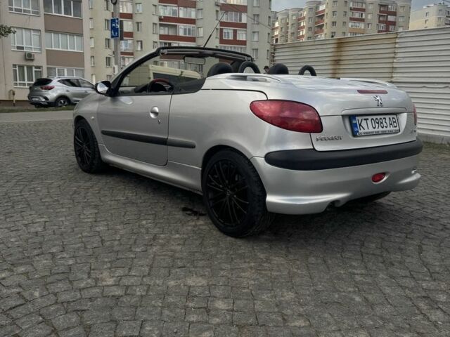 Сірий Пежо 206, об'ємом двигуна 1.6 л та пробігом 196 тис. км за 3800 $, фото 13 на Automoto.ua