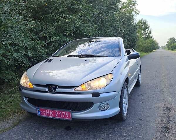 Сірий Пежо 206, об'ємом двигуна 2 л та пробігом 244 тис. км за 4999 $, фото 7 на Automoto.ua