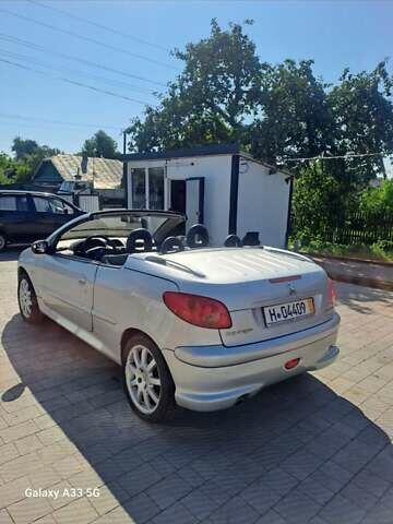 Сірий Пежо 206, об'ємом двигуна 2 л та пробігом 244 тис. км за 4999 $, фото 9 на Automoto.ua