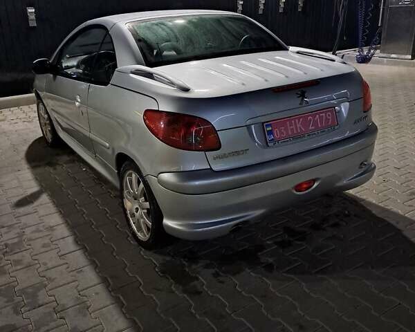 Сірий Пежо 206, об'ємом двигуна 2 л та пробігом 244 тис. км за 4999 $, фото 5 на Automoto.ua