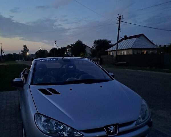 Сірий Пежо 206, об'ємом двигуна 2 л та пробігом 244 тис. км за 4999 $, фото 1 на Automoto.ua