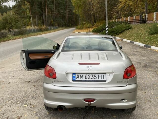 Сірий Пежо 206, об'ємом двигуна 1.6 л та пробігом 2 тис. км за 4200 $, фото 5 на Automoto.ua