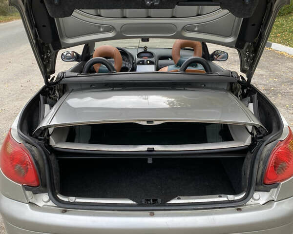 Серый Пежо 206, объемом двигателя 1.59 л и пробегом 236 тыс. км за 4200 $, фото 10 на Automoto.ua