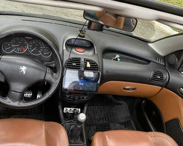 Серый Пежо 206, объемом двигателя 1.59 л и пробегом 236 тыс. км за 4200 $, фото 14 на Automoto.ua