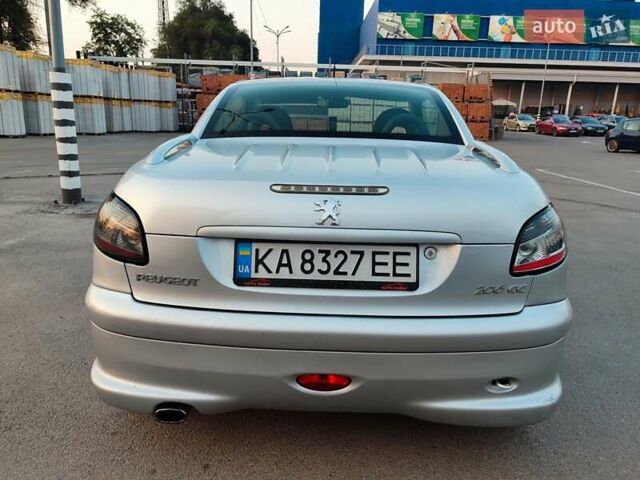 Серый Пежо 206, объемом двигателя 1.6 л и пробегом 182 тыс. км за 3650 $, фото 7 на Automoto.ua