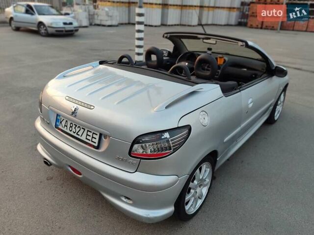 Серый Пежо 206, объемом двигателя 1.6 л и пробегом 182 тыс. км за 3650 $, фото 5 на Automoto.ua