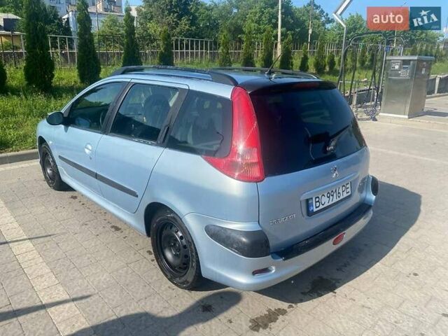 Серый Пежо 206, объемом двигателя 1.4 л и пробегом 300 тыс. км за 3200 $, фото 7 на Automoto.ua