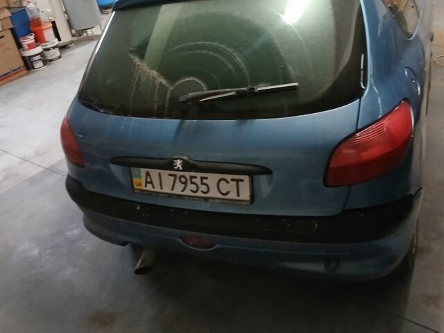 Синий Пежо 206, объемом двигателя 1 л и пробегом 230 тыс. км за 1000 $, фото 7 на Automoto.ua