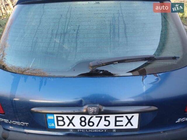 Синий Пежо 206, объемом двигателя 1.1 л и пробегом 141 тыс. км за 1700 $, фото 21 на Automoto.ua