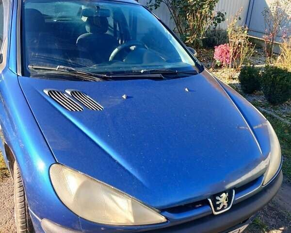 Синий Пежо 206, объемом двигателя 1.1 л и пробегом 141 тыс. км за 1700 $, фото 23 на Automoto.ua