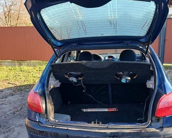 Синий Пежо 206, объемом двигателя 1.1 л и пробегом 141 тыс. км за 1700 $, фото 14 на Automoto.ua